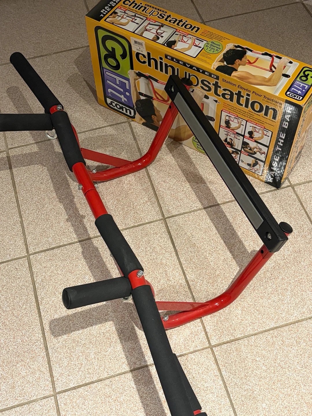 GoFit Elevated Chinups Station