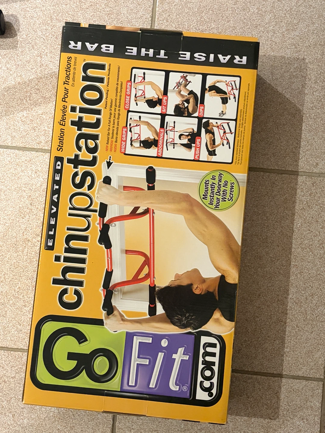 GoFit Elevated Chinups Station - photo 3