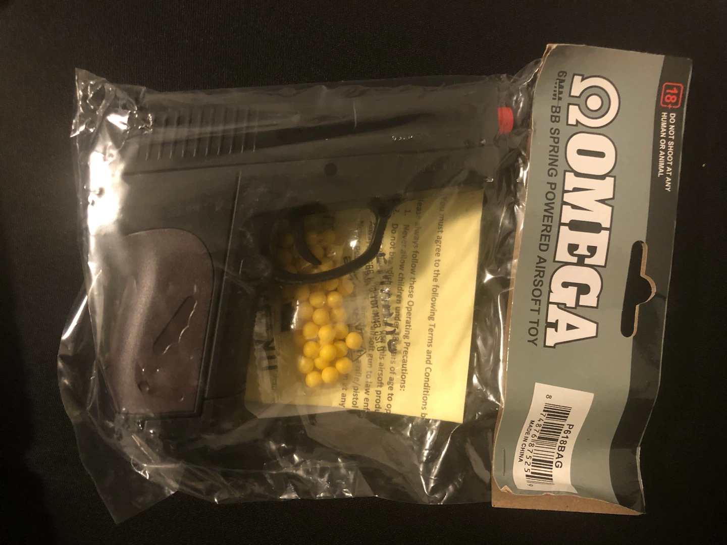 6mm BB Spring Powered Airsoft Toy