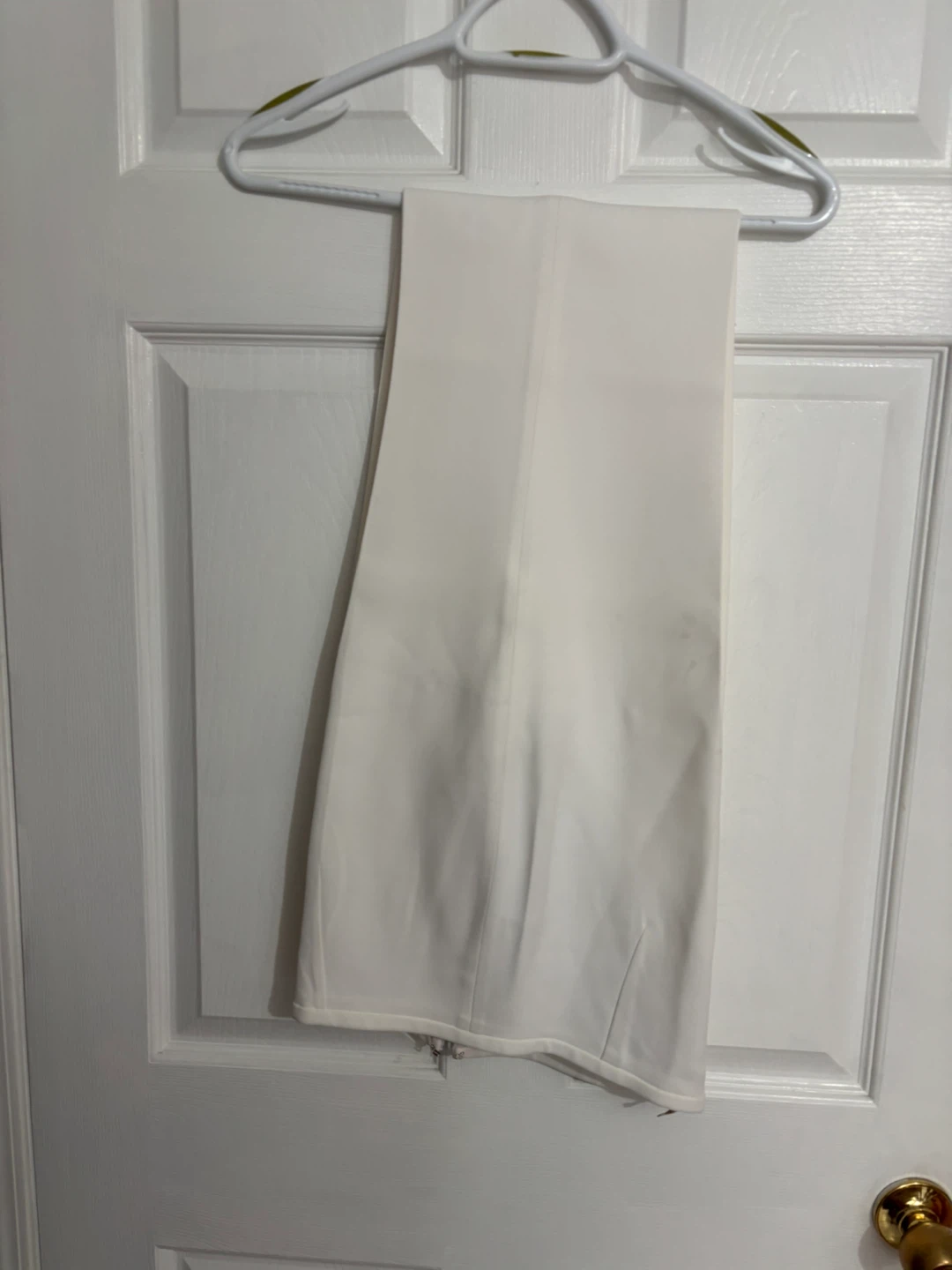 White wide leg Michael Kors pants