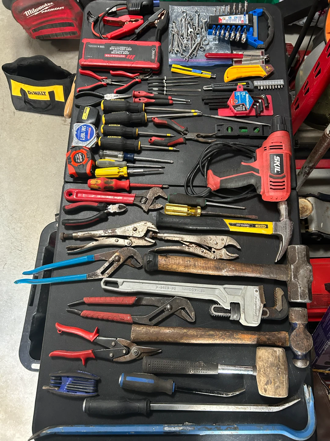Assorted tools lot