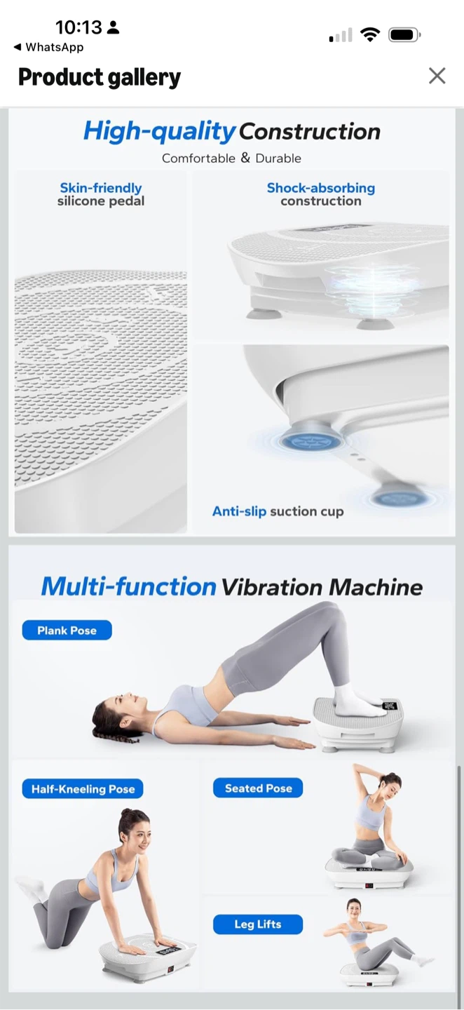 MERACH Vibration Plate - photo 3