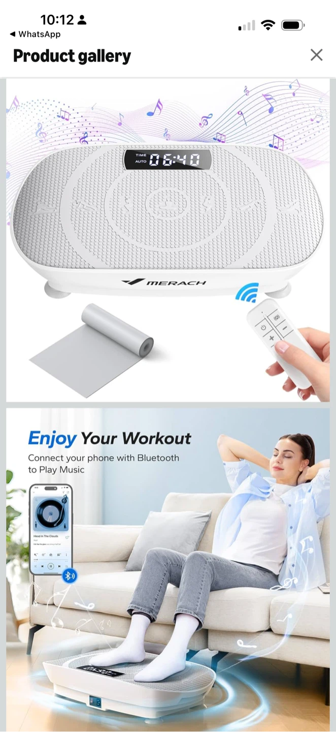 MERACH Vibration Plate - photo 5