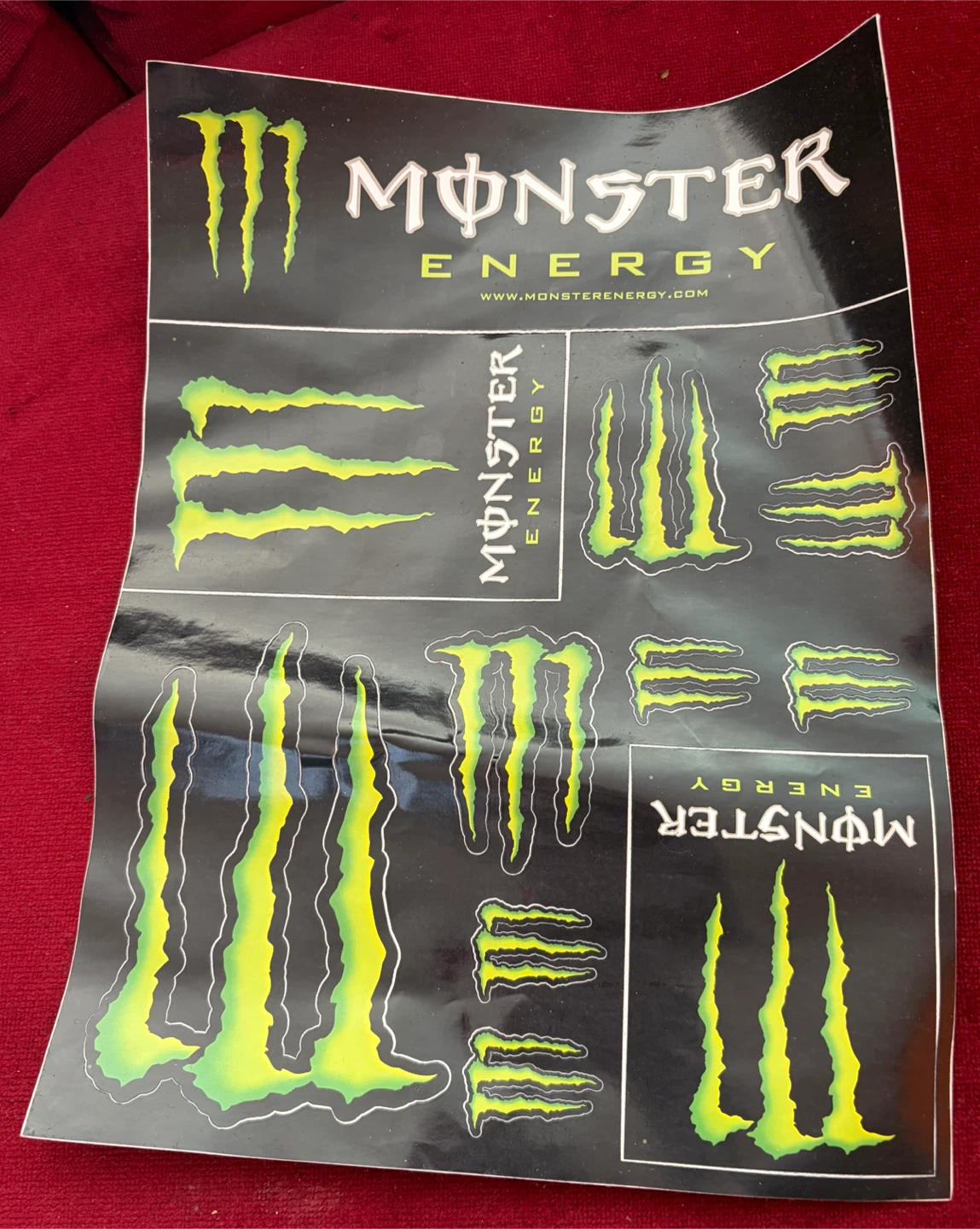 Monster Energy Sticker Sheet - photo 2