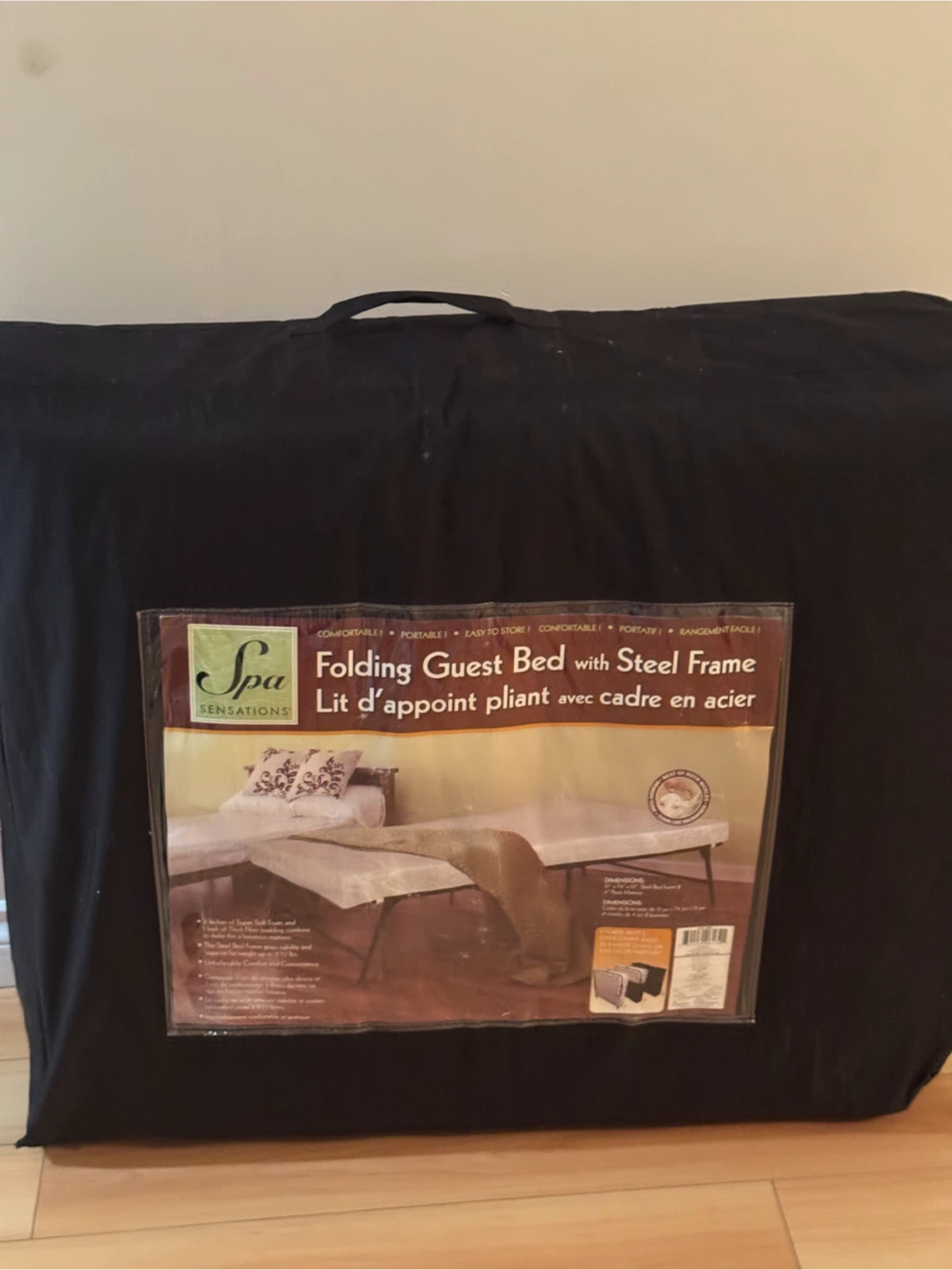 Spa Sensations Folding Guest Bed