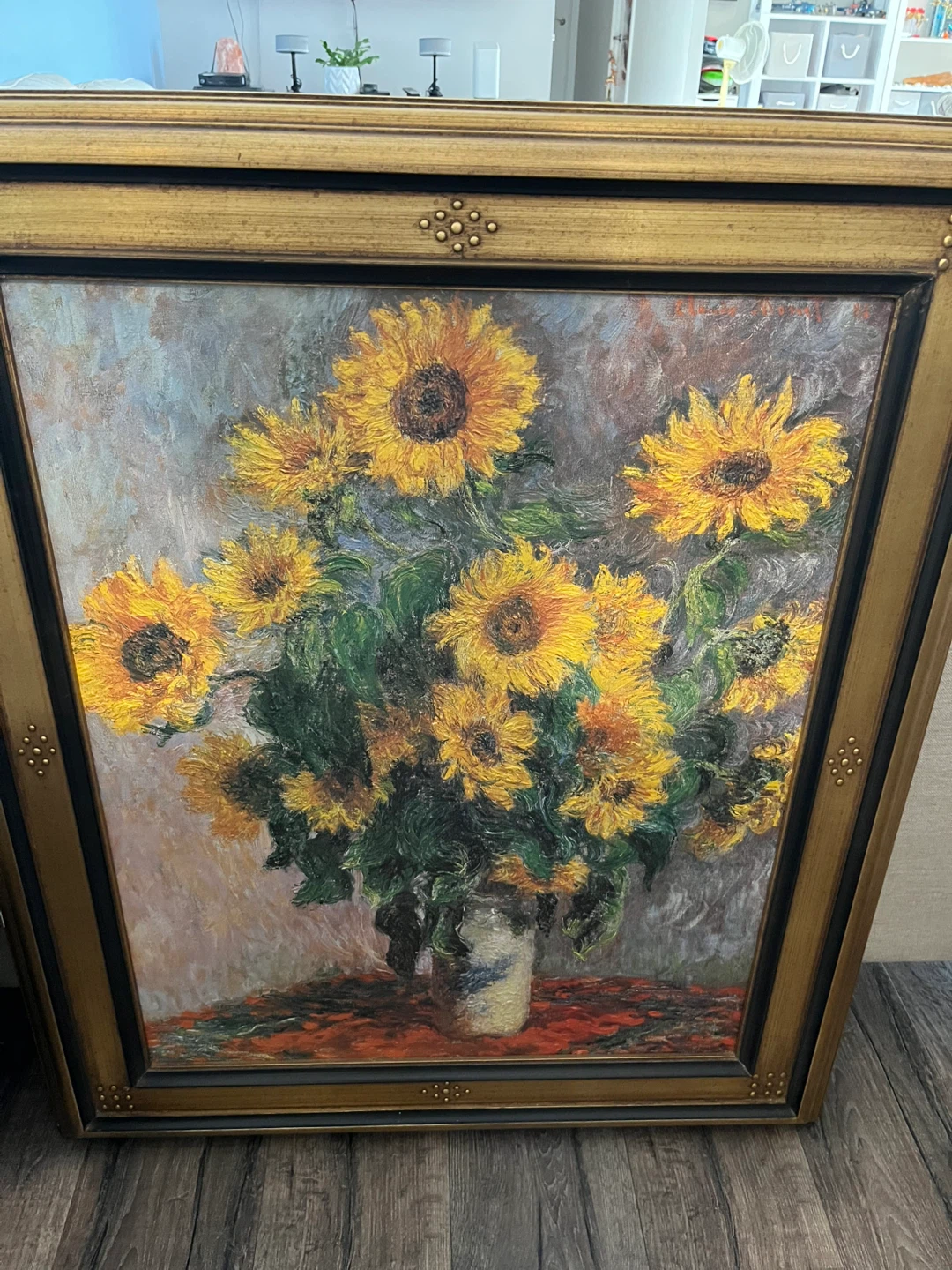 Claude Monet Sunflowers Limited Edition Print