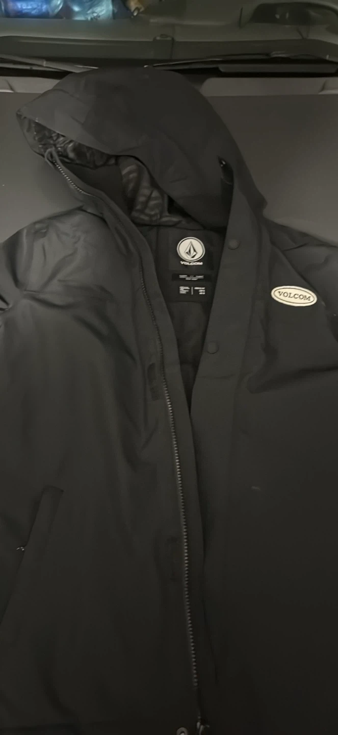 Black winter coat - photo 2