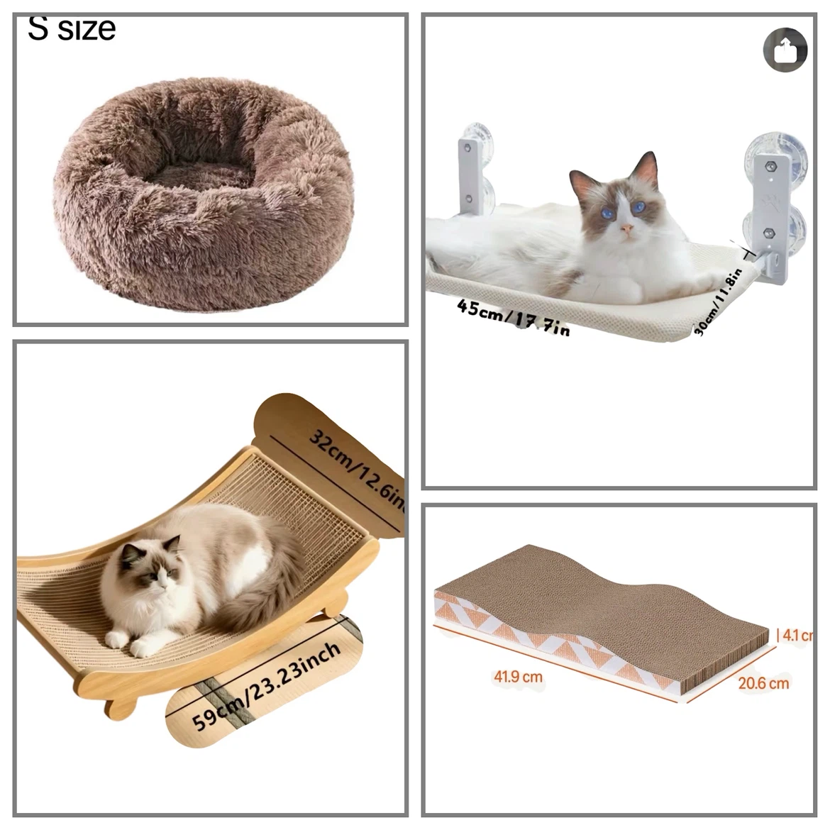 Lot of Cat Items