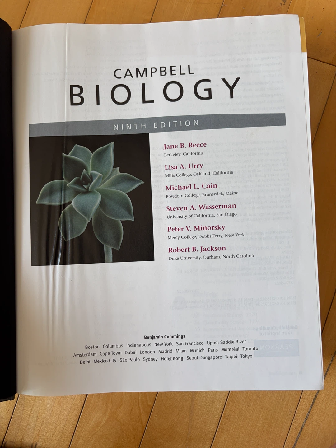 Campbell Biology Ninth Edition Textbook - photo 2