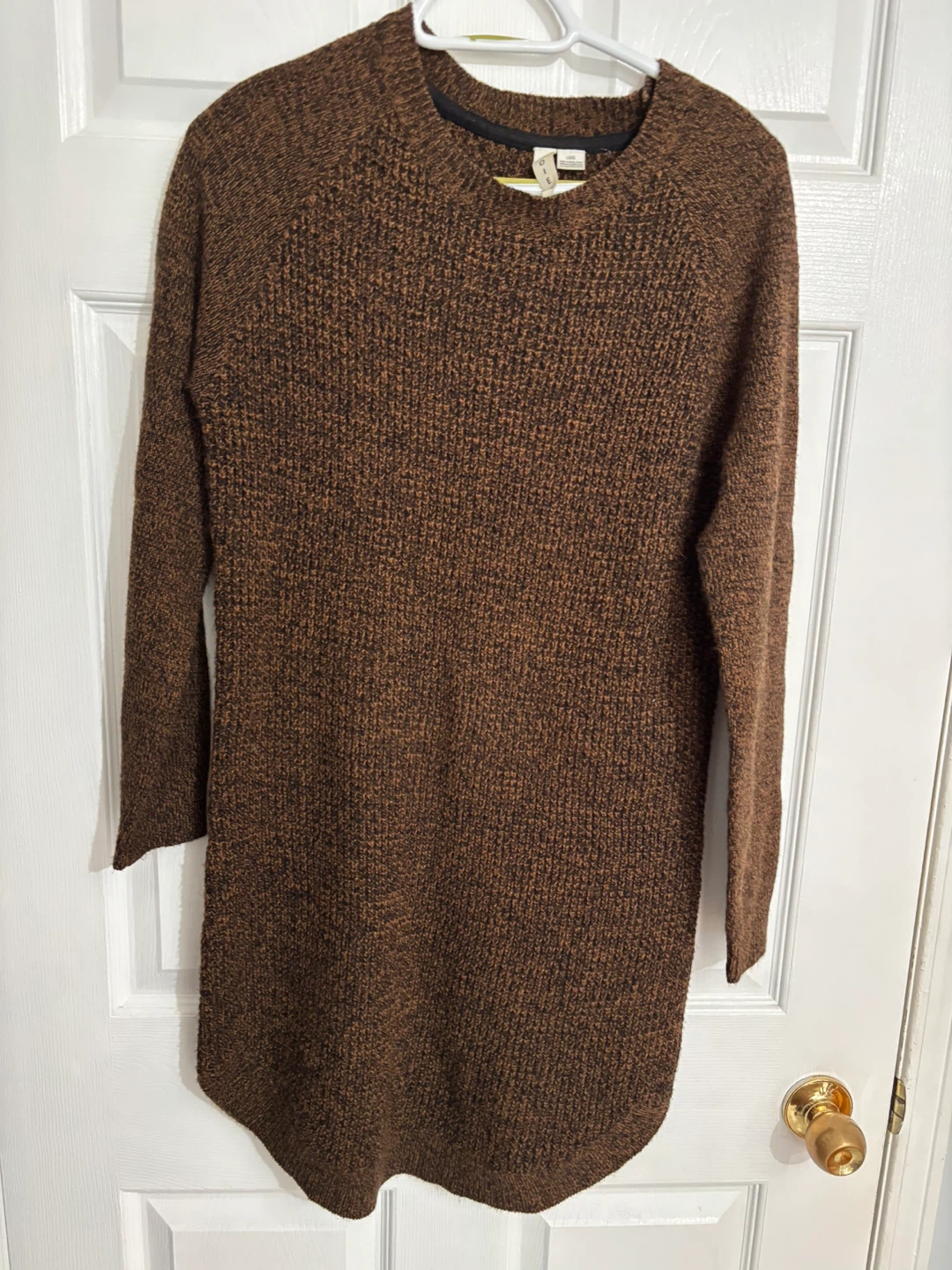 Oie Brown Knit Sweater