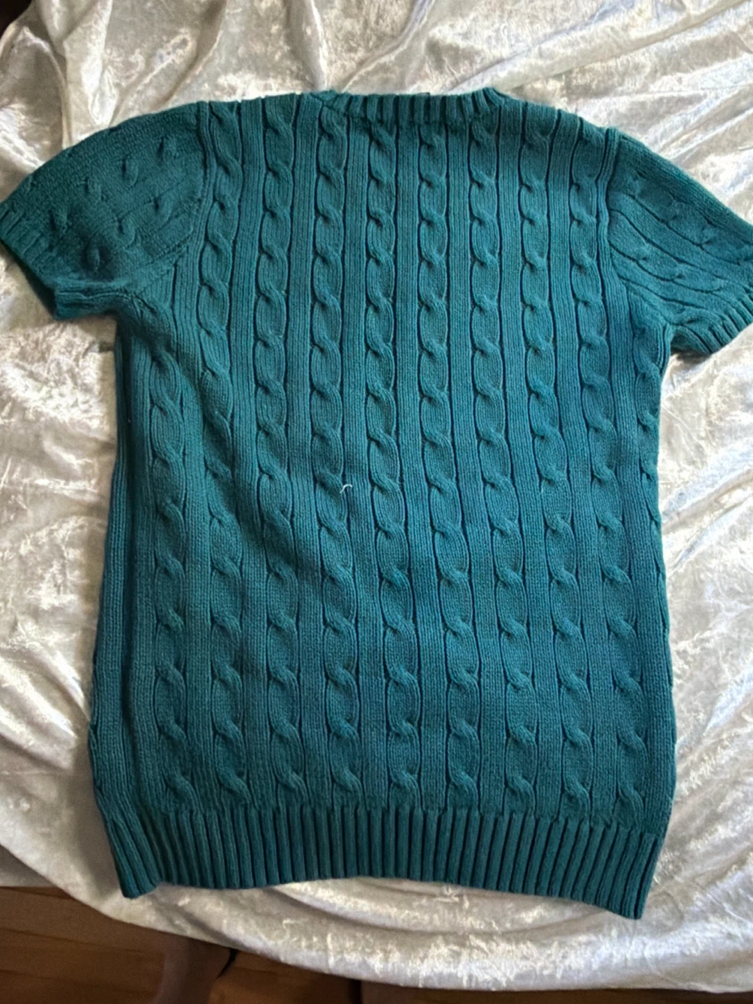 Ralph Lauren Sport Cable Knit Short Sleeve Sweater - photo 3