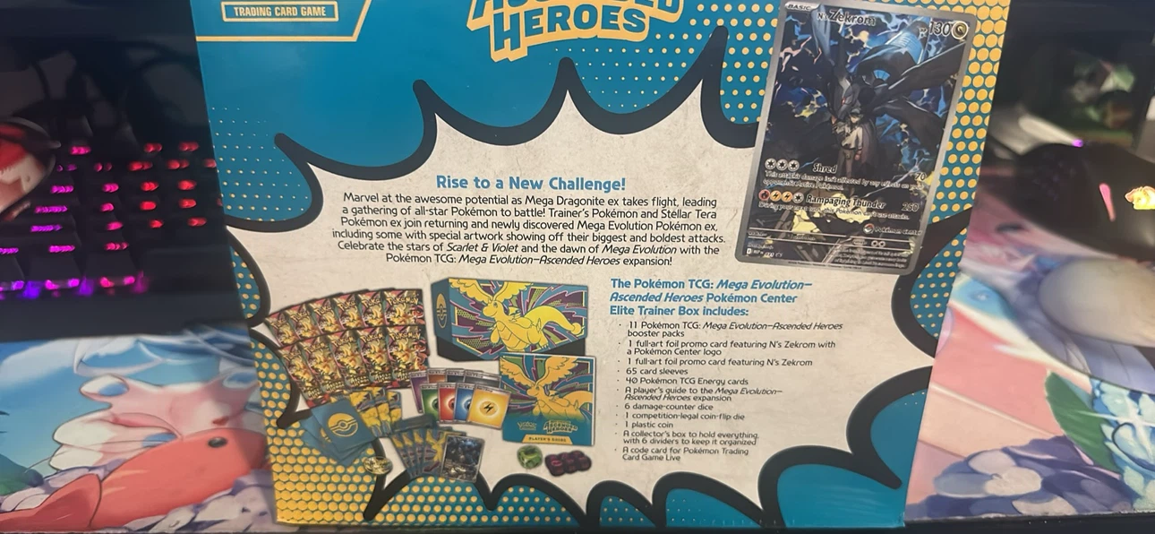 Pokémon Center Ascended Heroes Elite Trainer Box – SEALED - photo 2