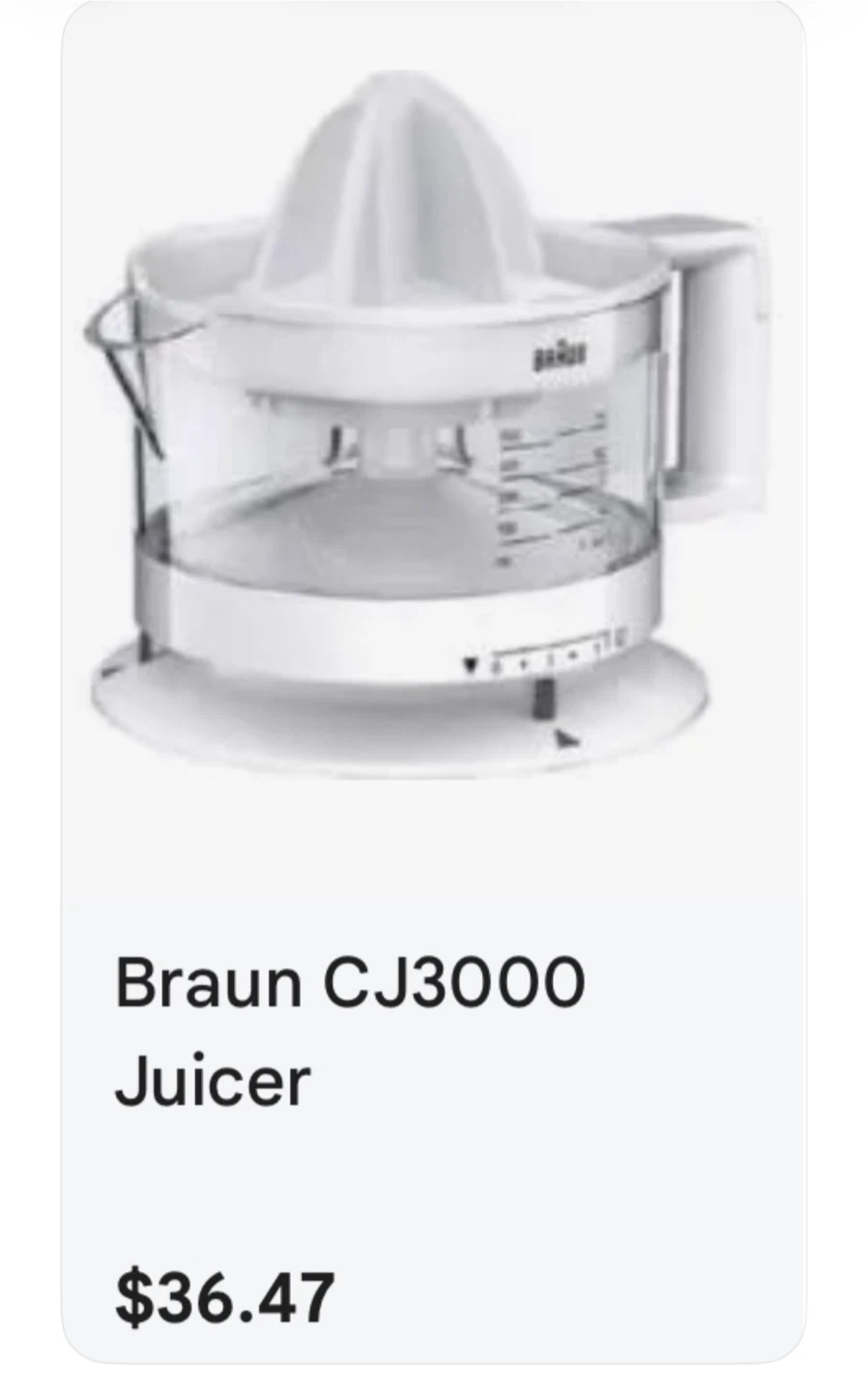 🌱Brand New Braun Electric Citrus and Pomegranate Juicer - photo 3