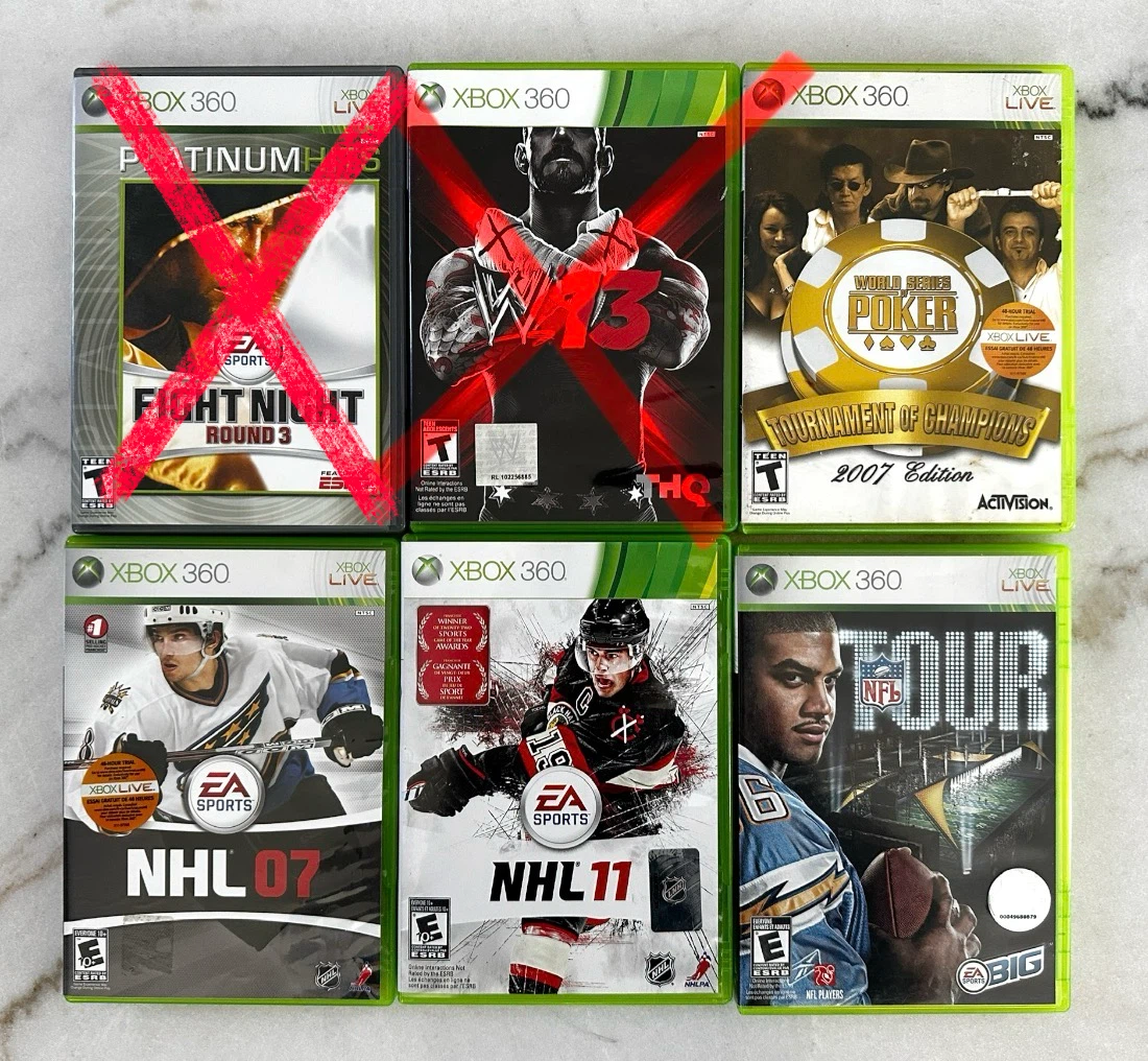 XBOX 360 GAMES - $5