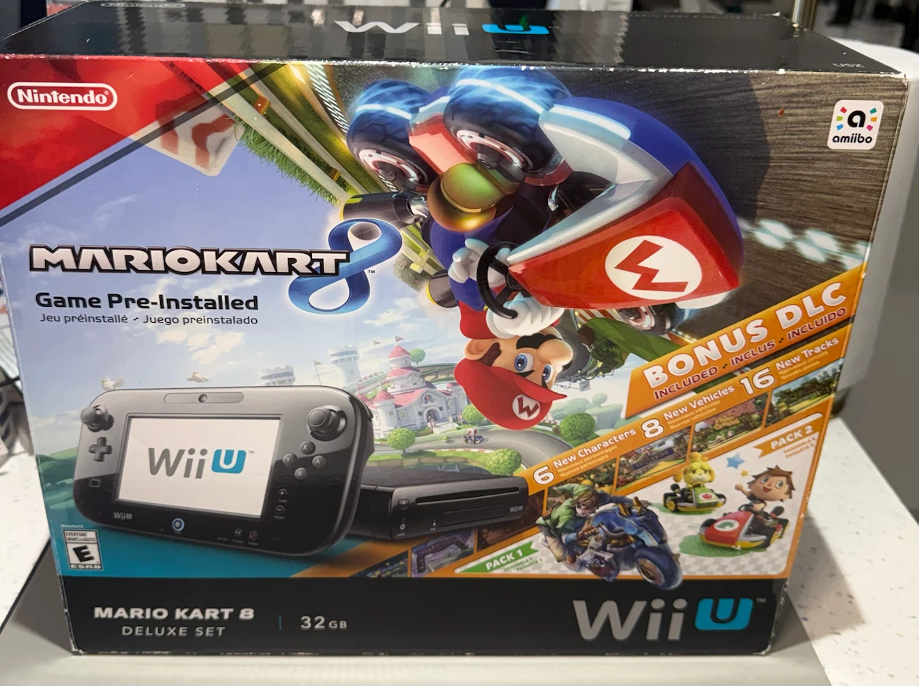 Excellent Condition Nintendo Wii U With Box!