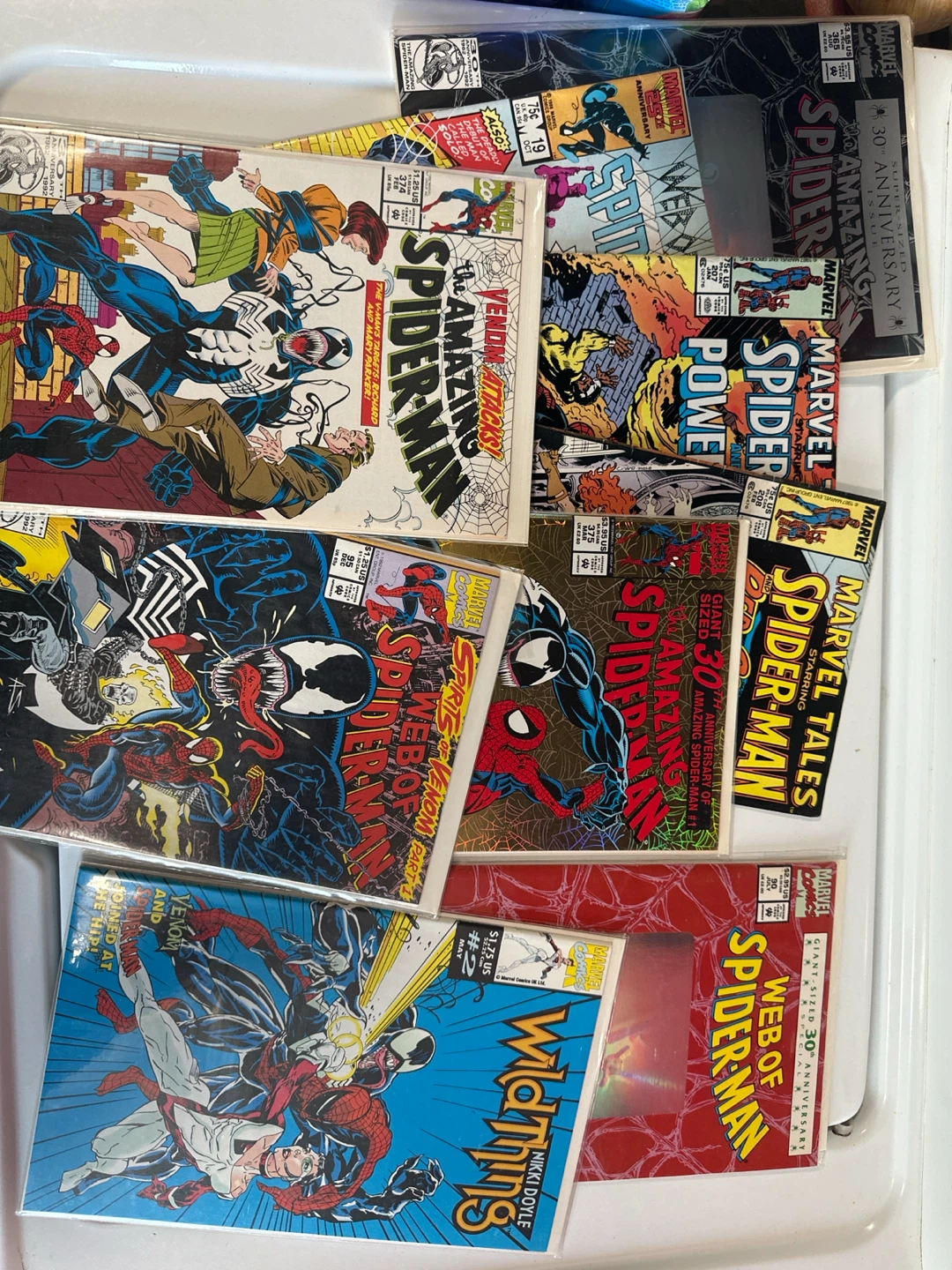 Collection of Vintage Spider-Man Comic Books