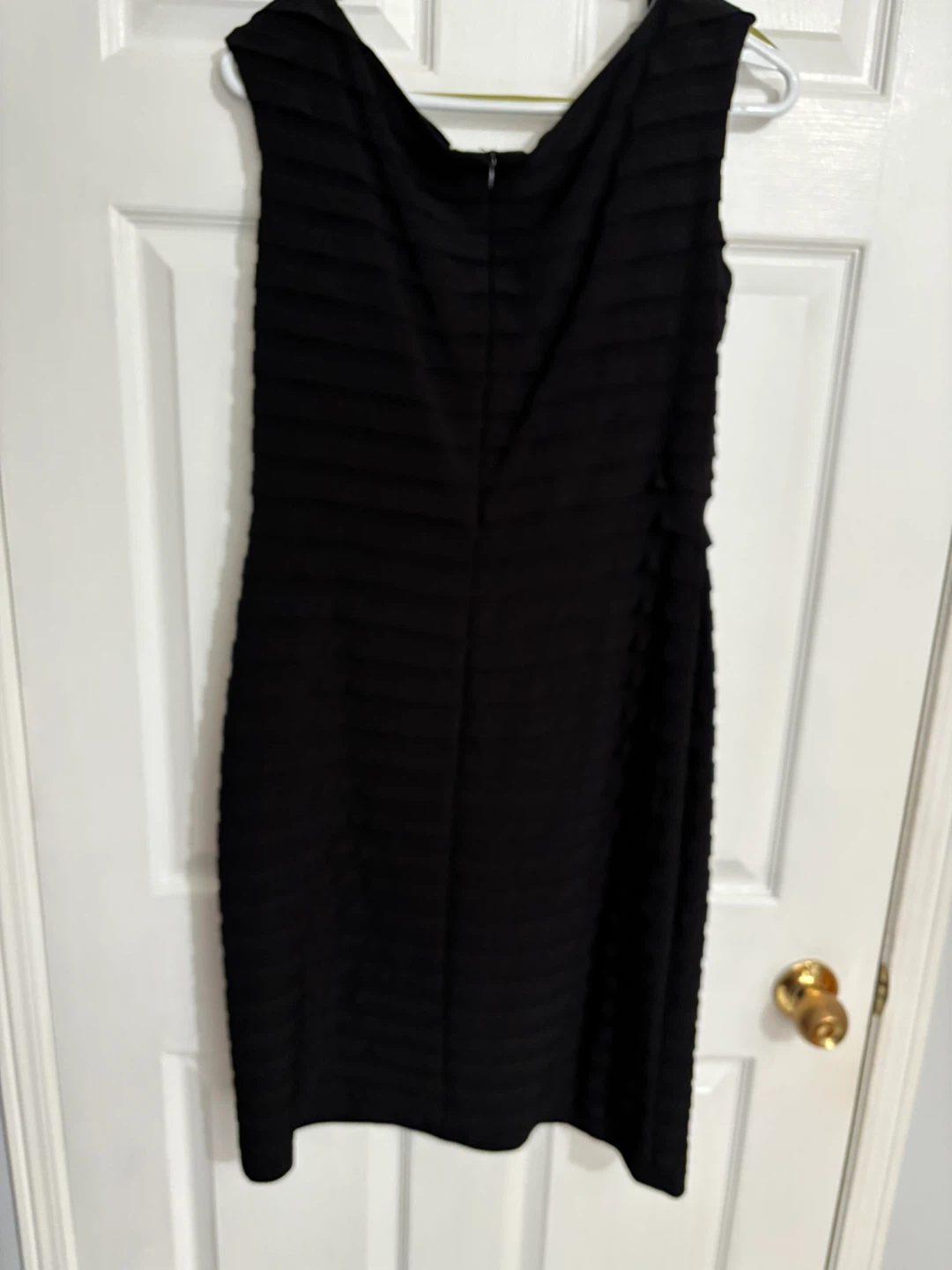 BA Nites Black Sleeveless Dress Size 14