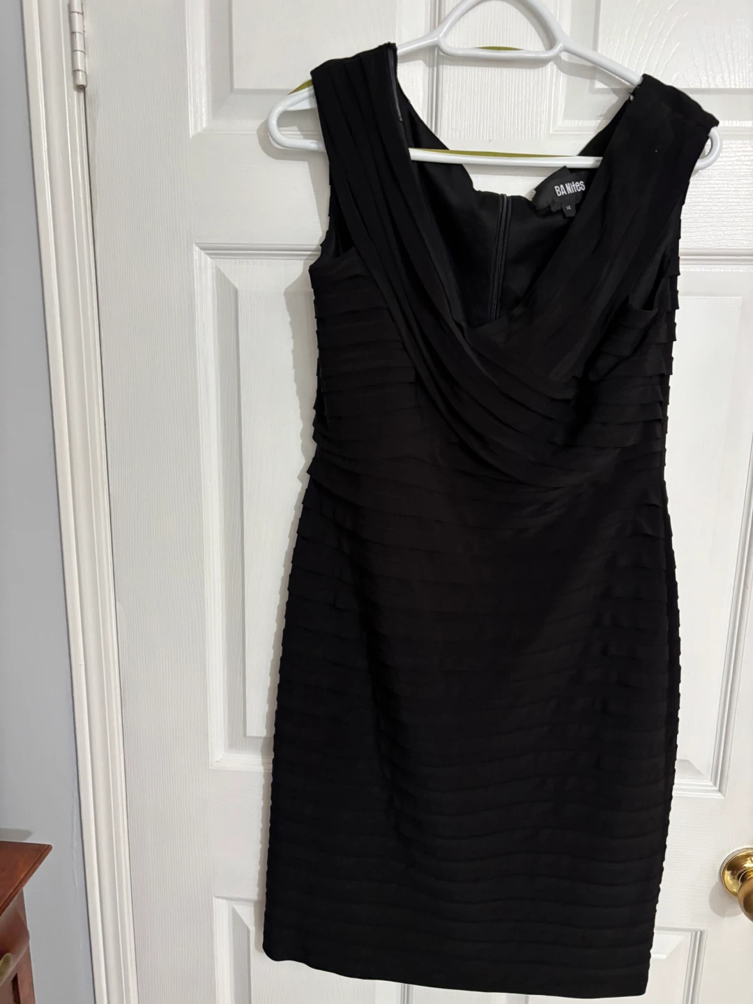 BA Nites Black Sleeveless Dress Size 14 - photo 2