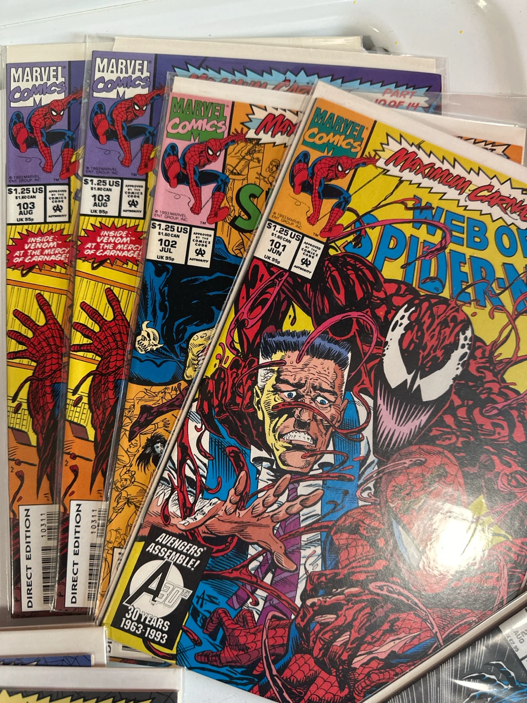 Marvel Maximum Carnage Spider-Man Comic Collection - photo 3