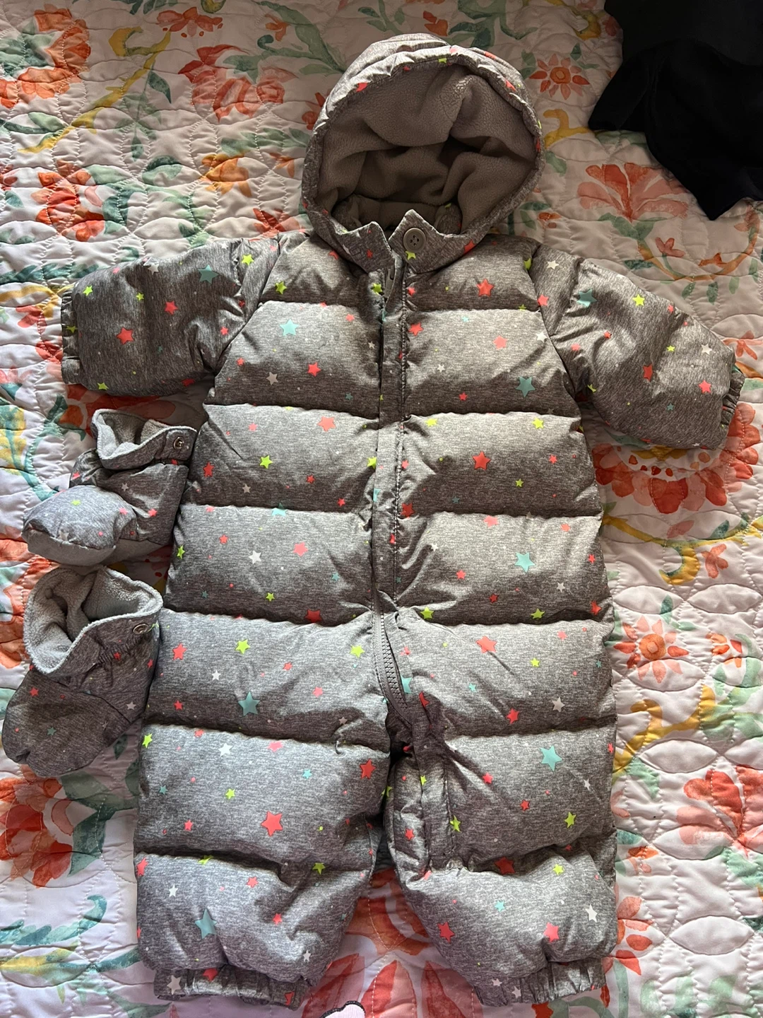 Gap-Baby Star Print Winter Bunting Suit