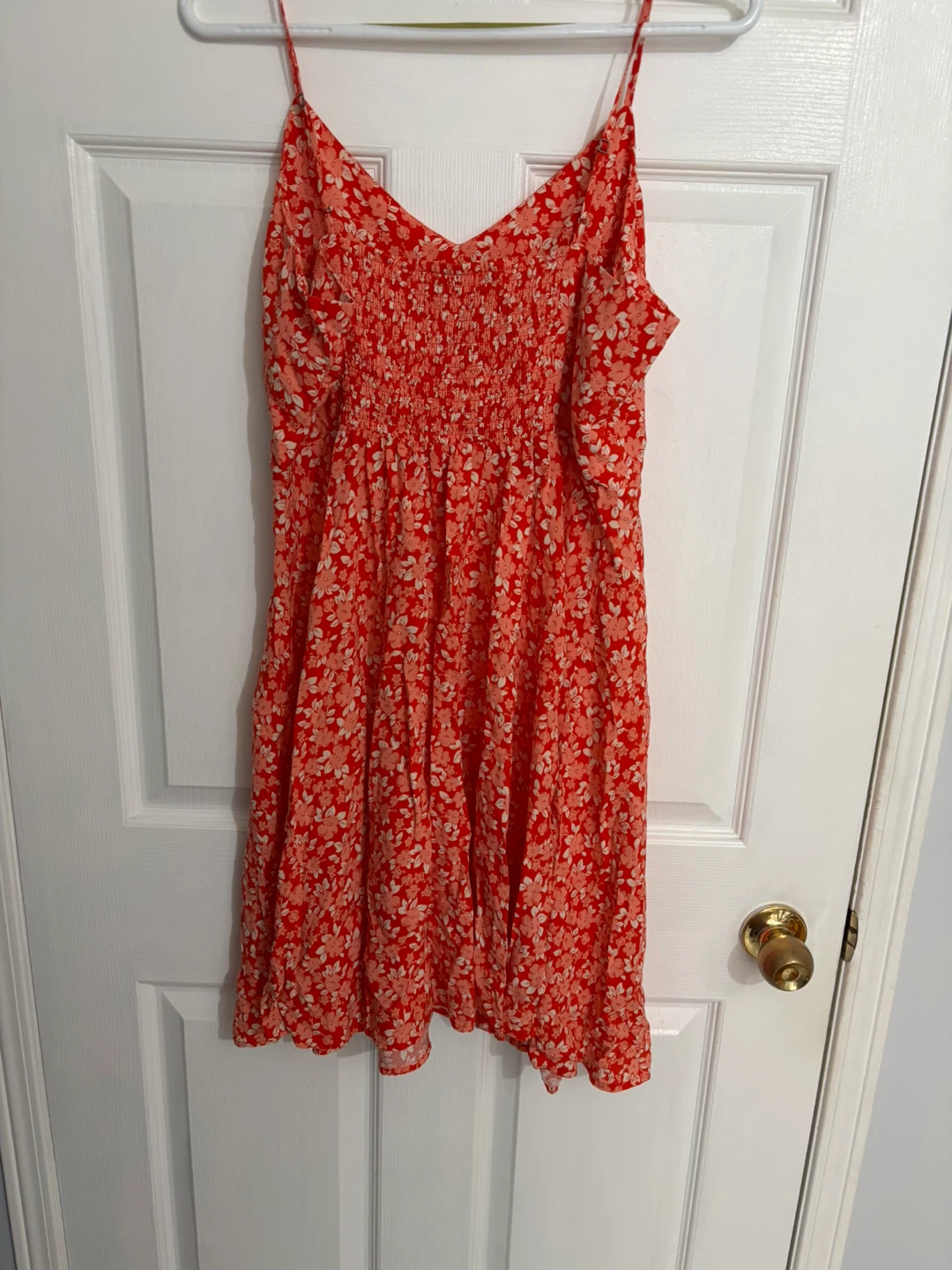 Red Floral Summer Dress - photo 2