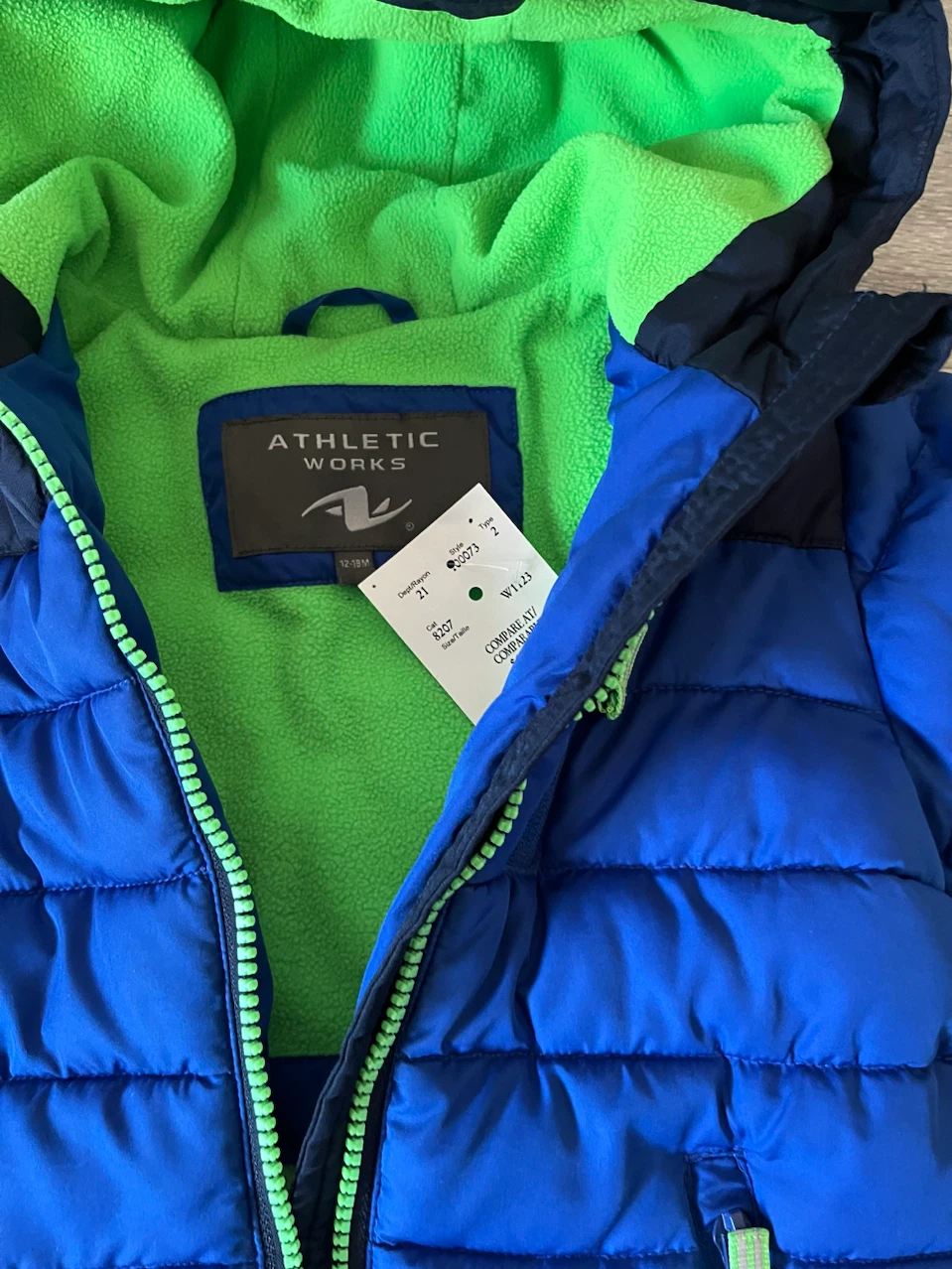 Athletic Works Baby Puffer Jacket - photo 3