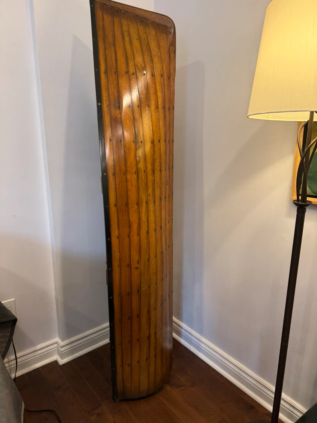 Wooden Canoe Bookshelf - photo 3