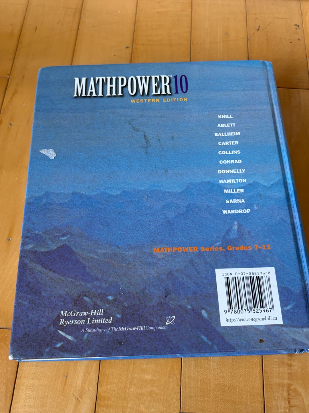 Mathpower 10 Western Edition Textbook - photo 4