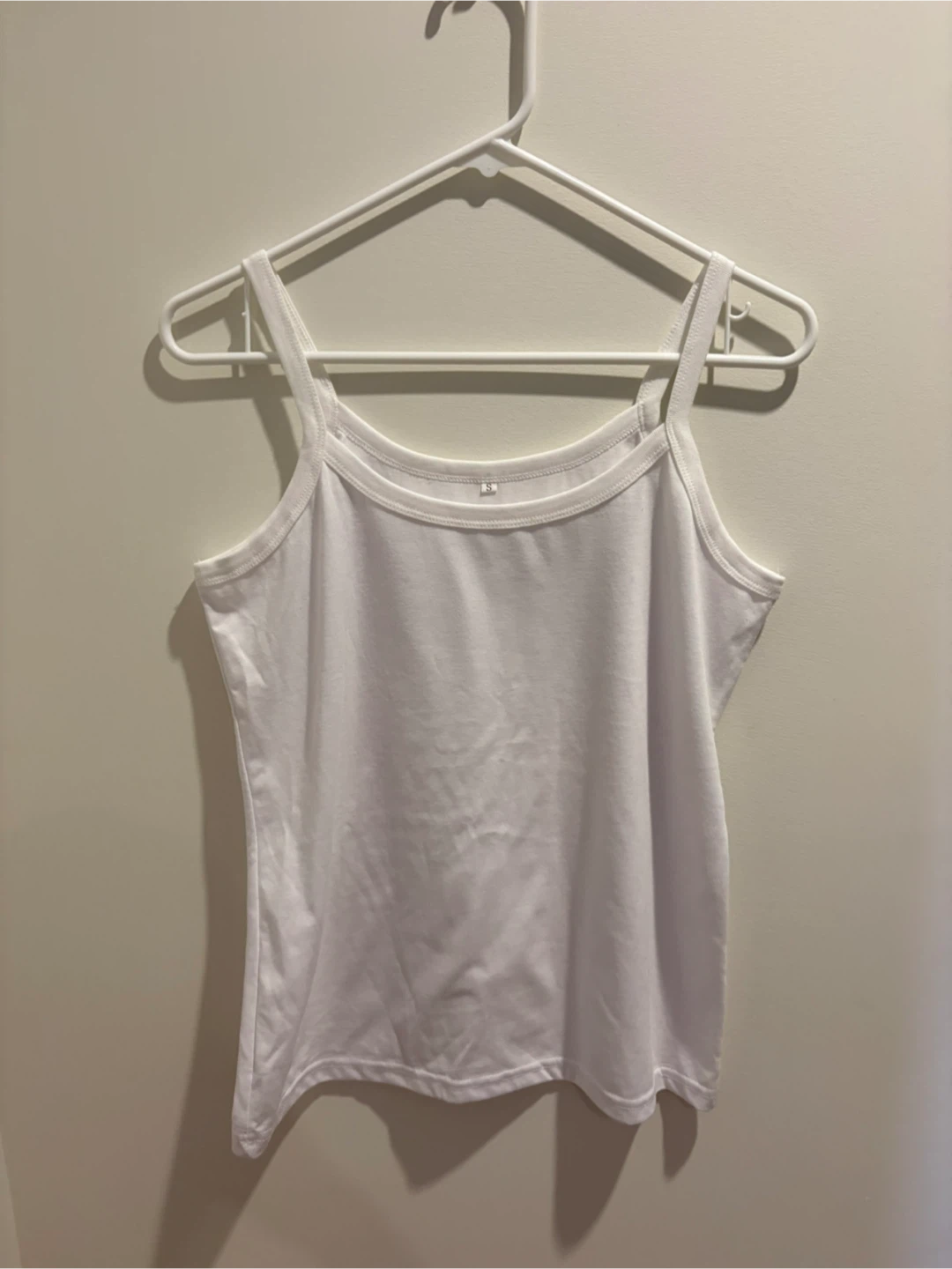 White camisole tank top