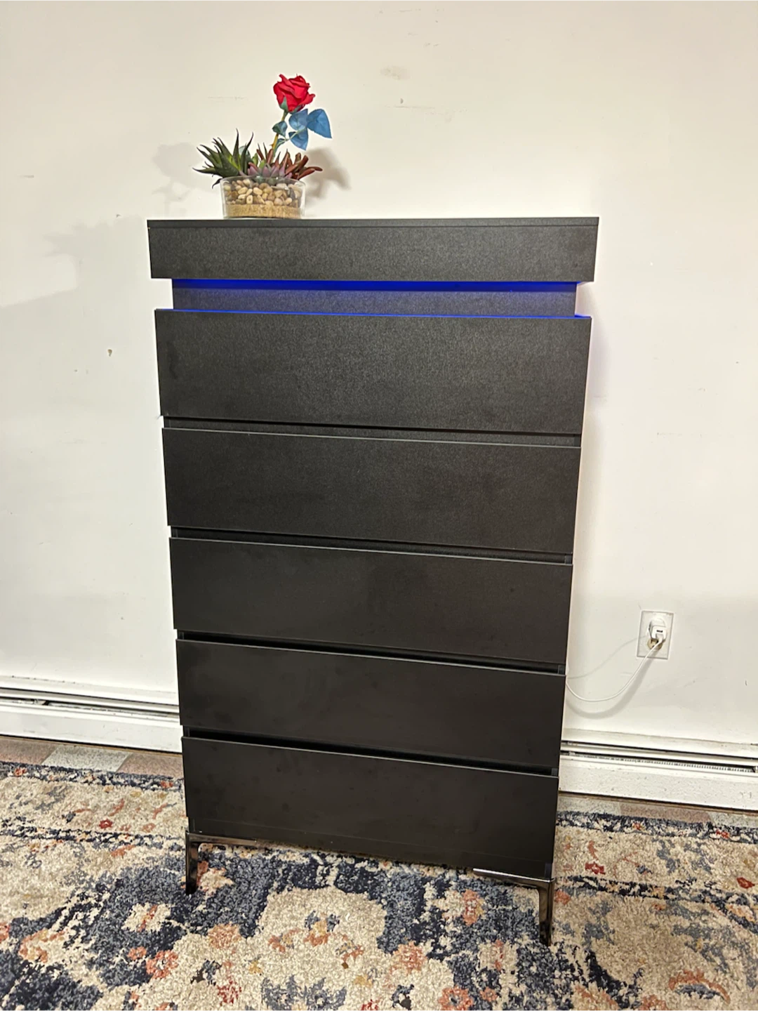 Dresser w/LED Lights Five-Drawers - Delivery Available