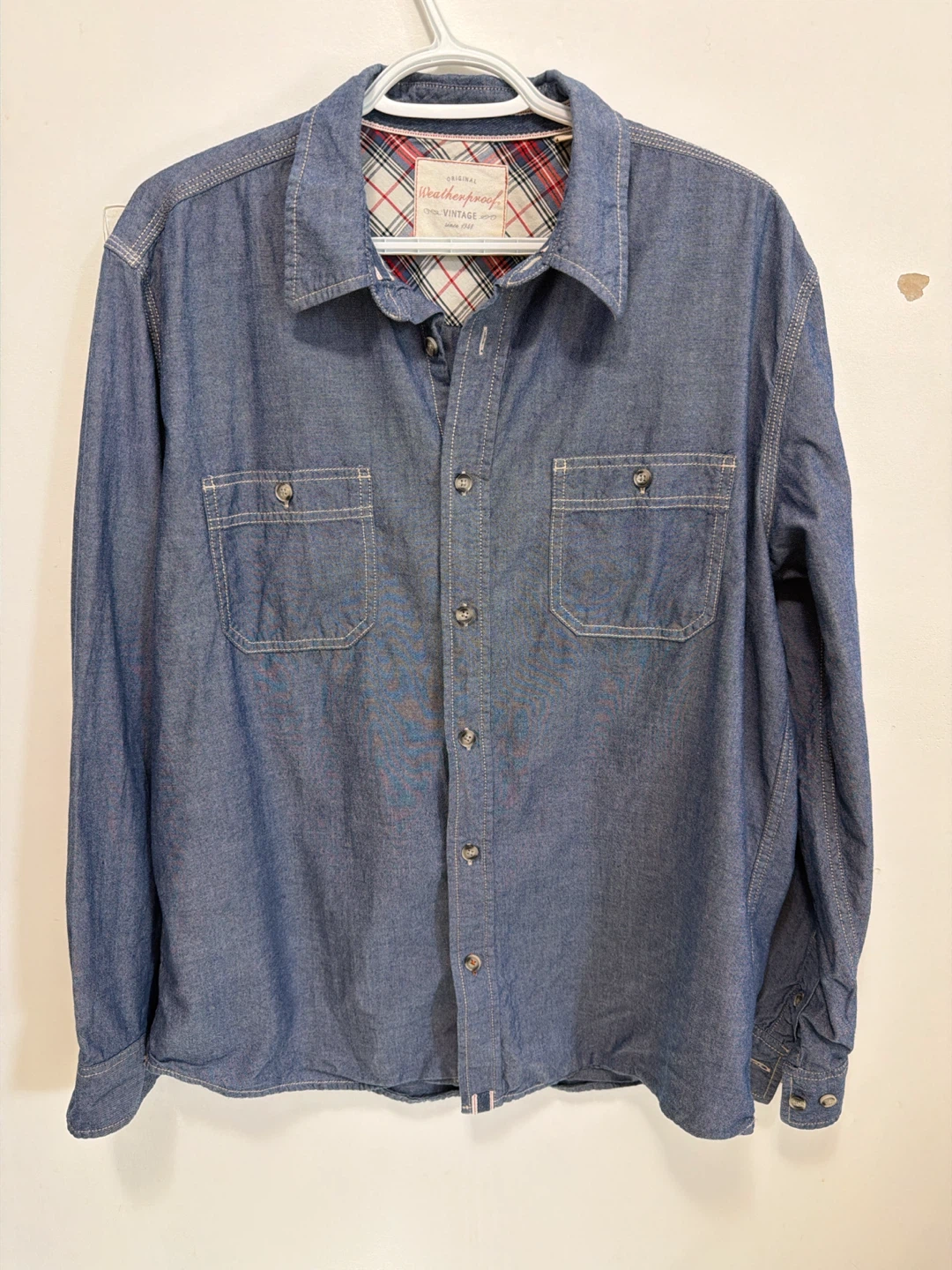 Weatherproof Vintage Chambray Button-Down Shirt