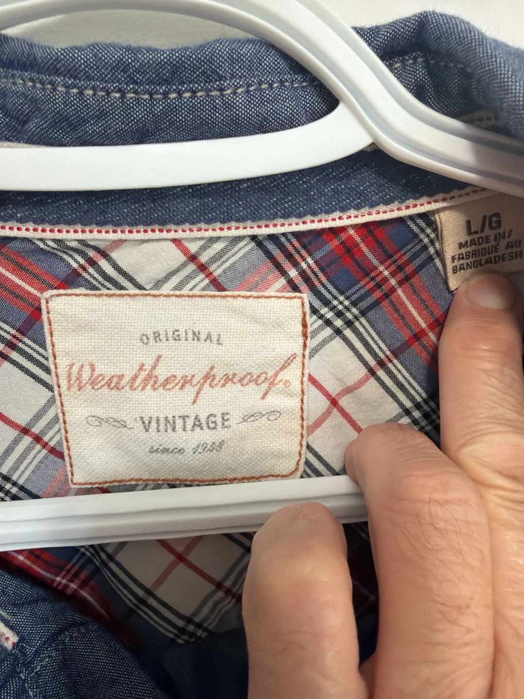 Weatherproof Vintage Chambray Button-Down Shirt - photo 2