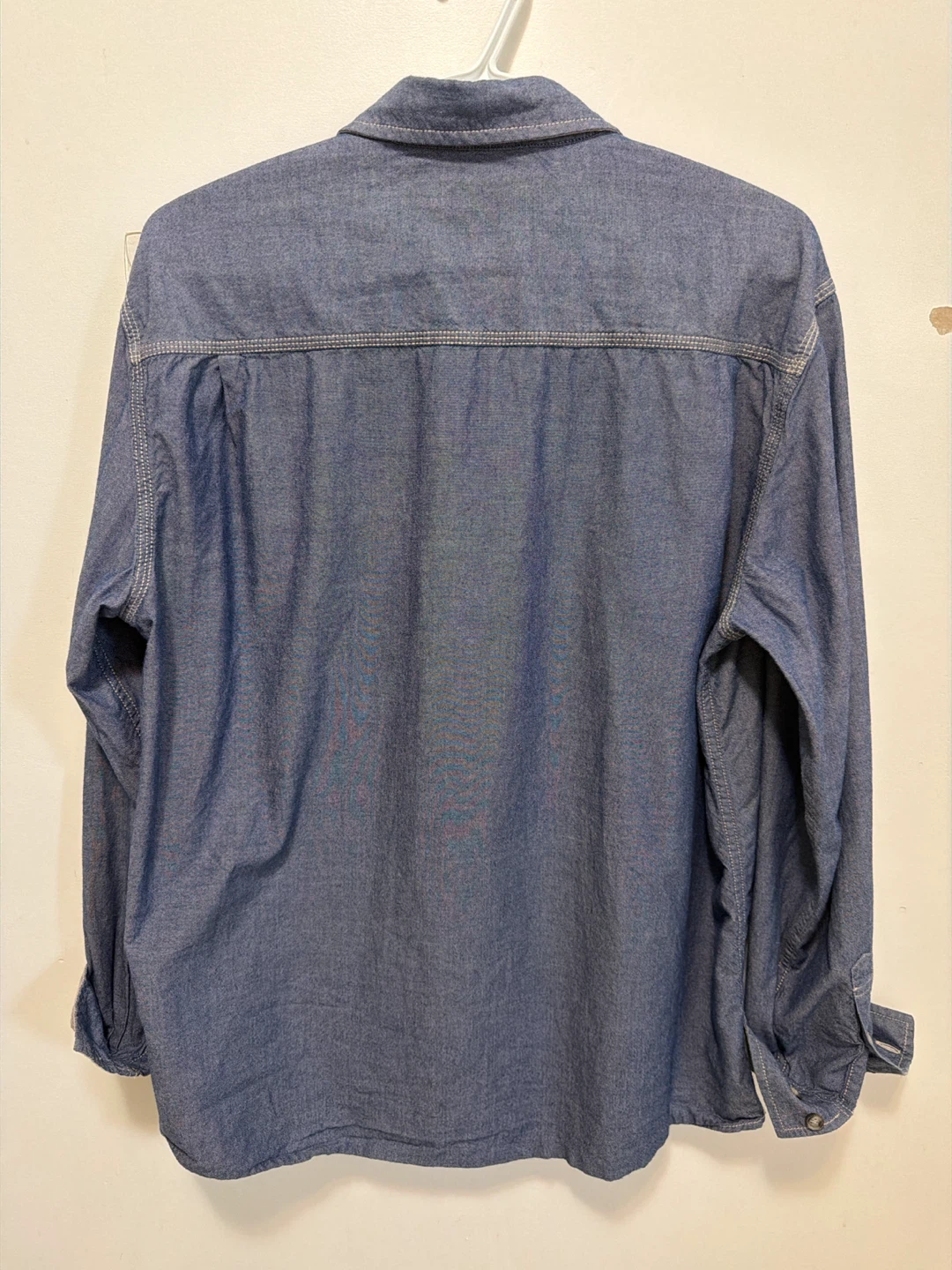 Weatherproof Vintage Chambray Button-Down Shirt - photo 5