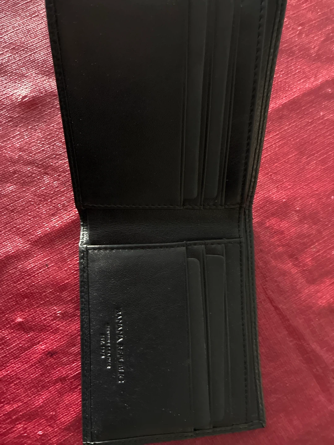 Banana Republic Black Leather Wallet