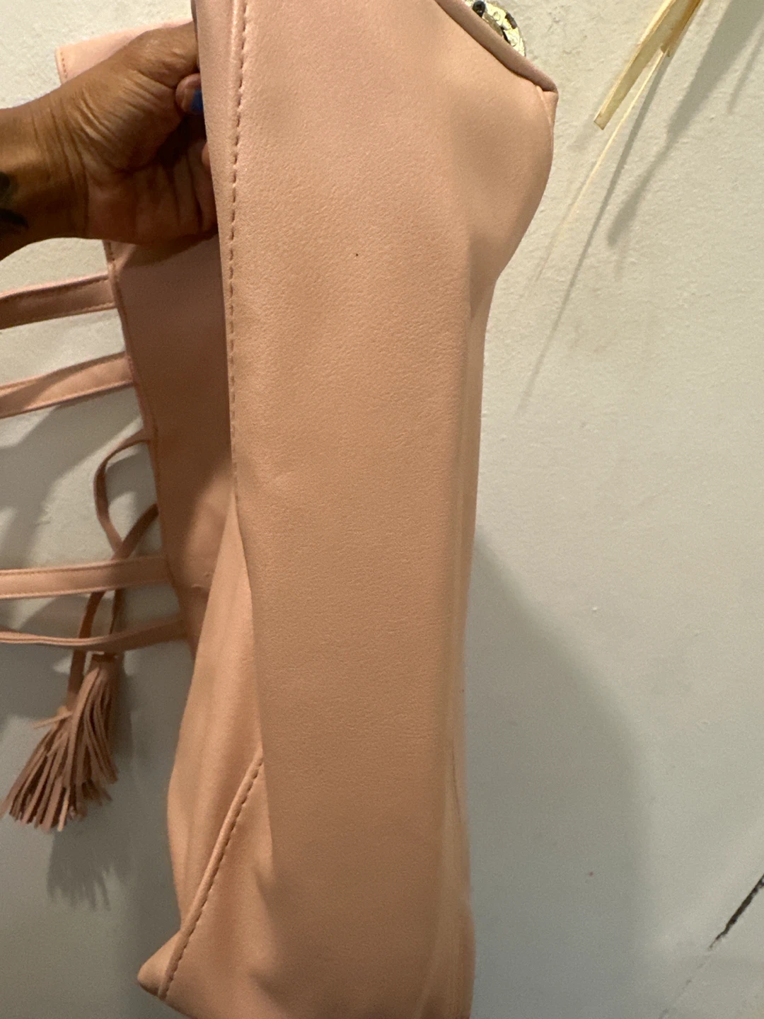 Macy's Light Pink Tote Bag - photo 4