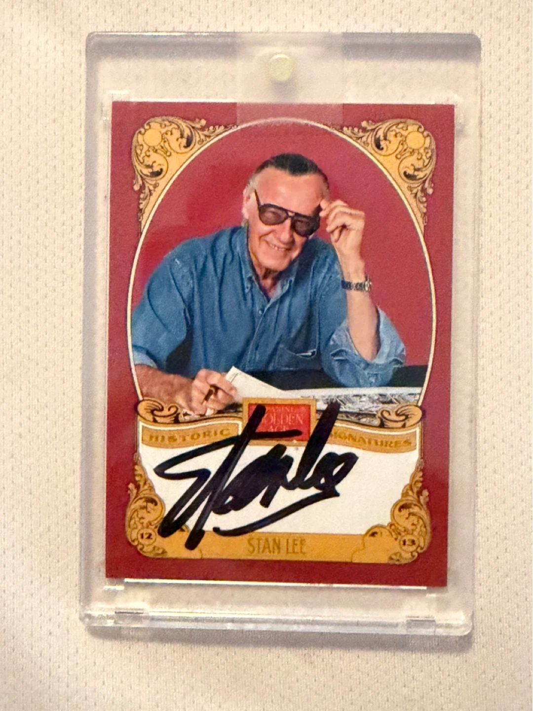 2013 Panini Golden Age Stan Lee Autograph Card