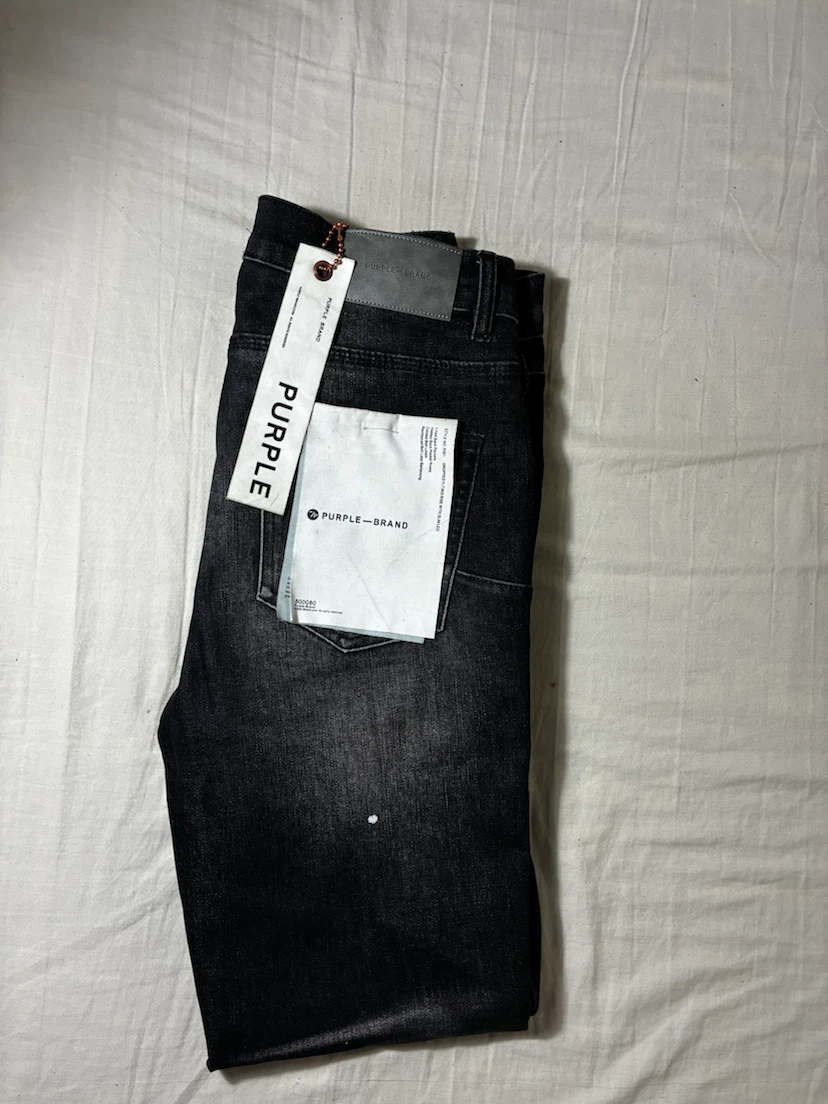 Purple Brand Black Distressed Jeans - photo 2