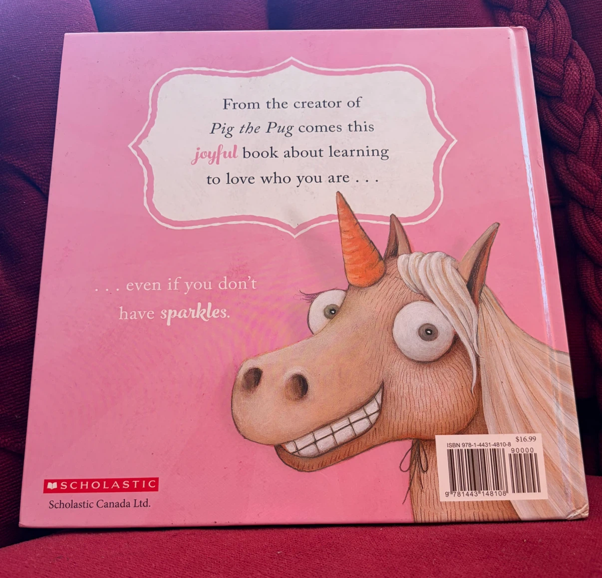 Thelma the Unicorn Hardcover Book - photo 2