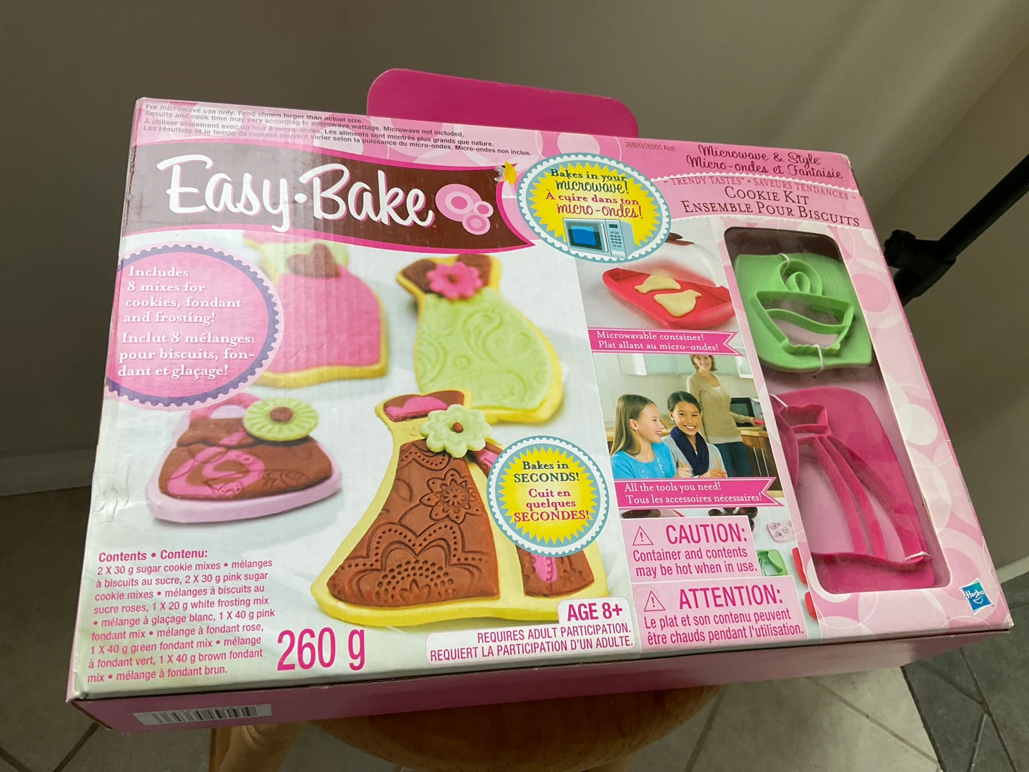 Easy-Bake Microwave & Style Cookie Kit