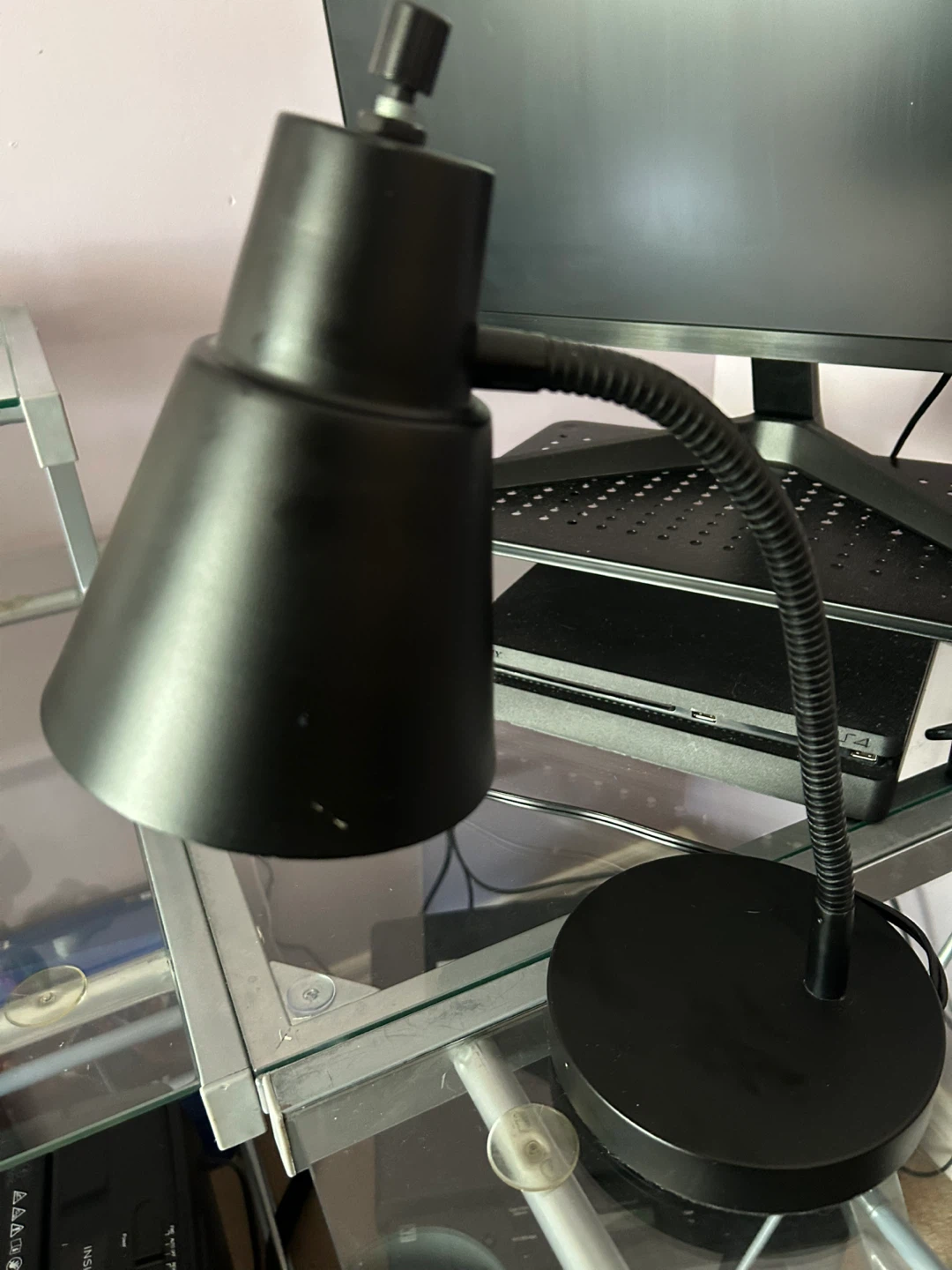 Black Flexible Desk Lamp - photo 3