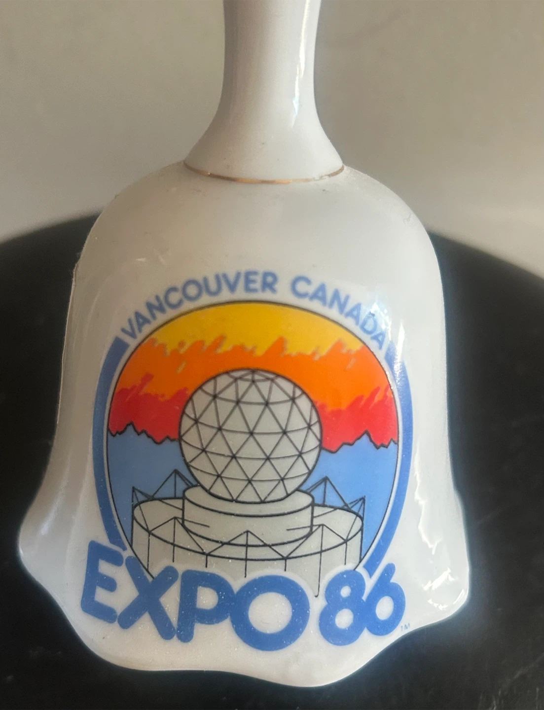 Expo 86 Vancouver Canada Collectible Bell - photo 2