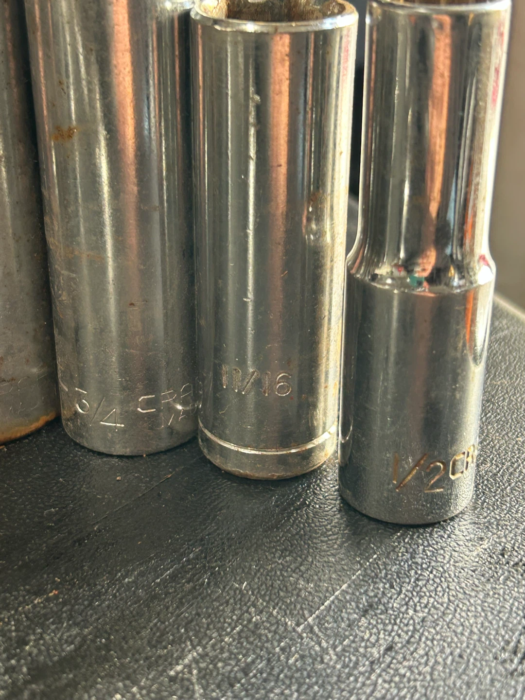 Assortment of 1/2”drive sockets with ratchet - photo 3