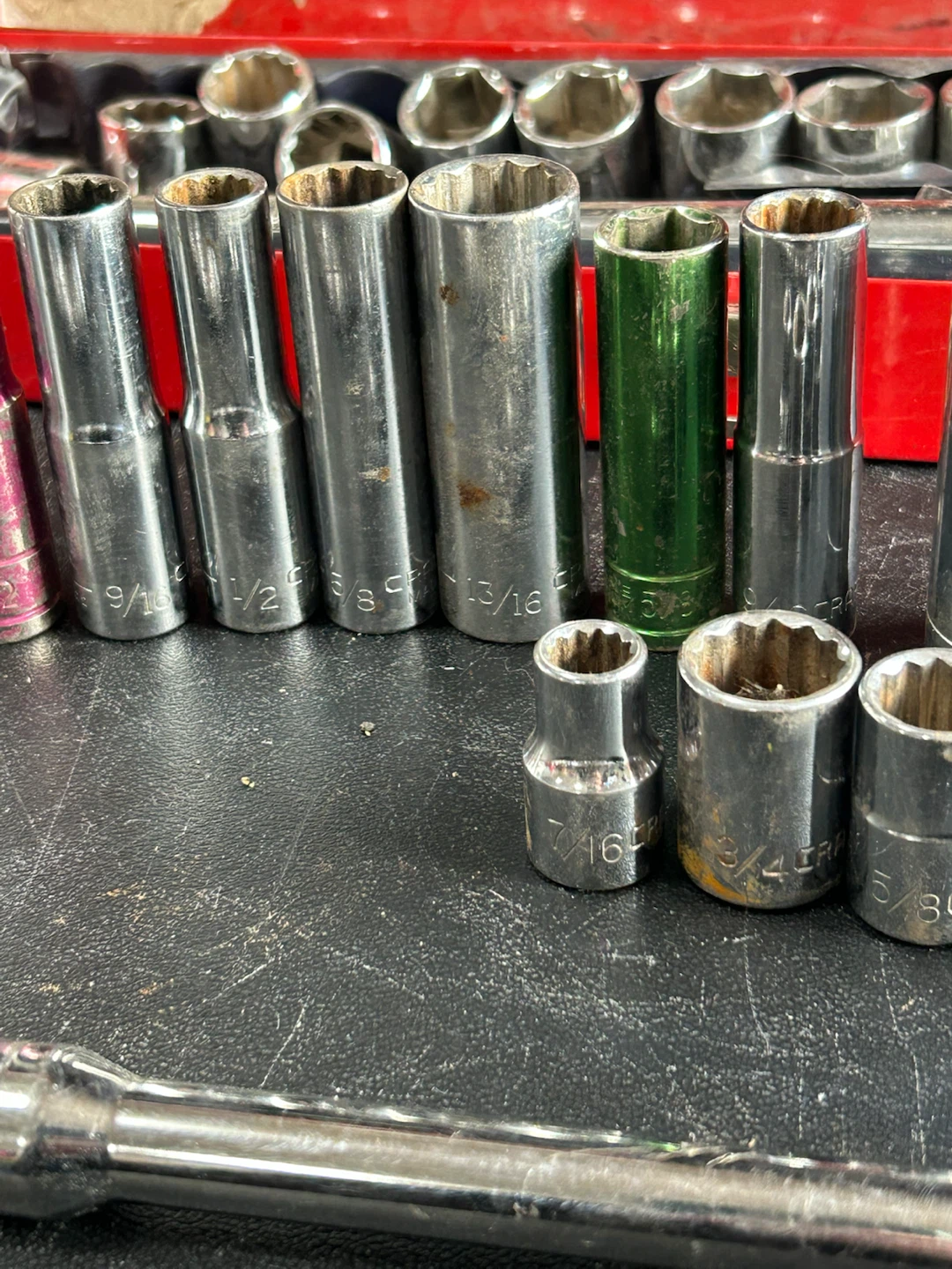 Assortment of 1/2”drive sockets with ratchet - photo 4