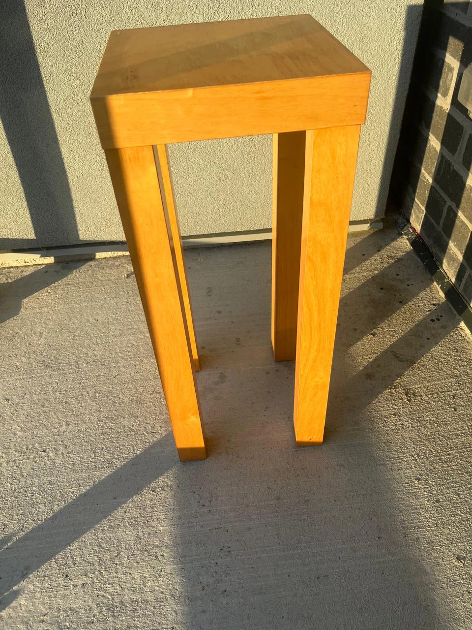 Solid Wood Side Table