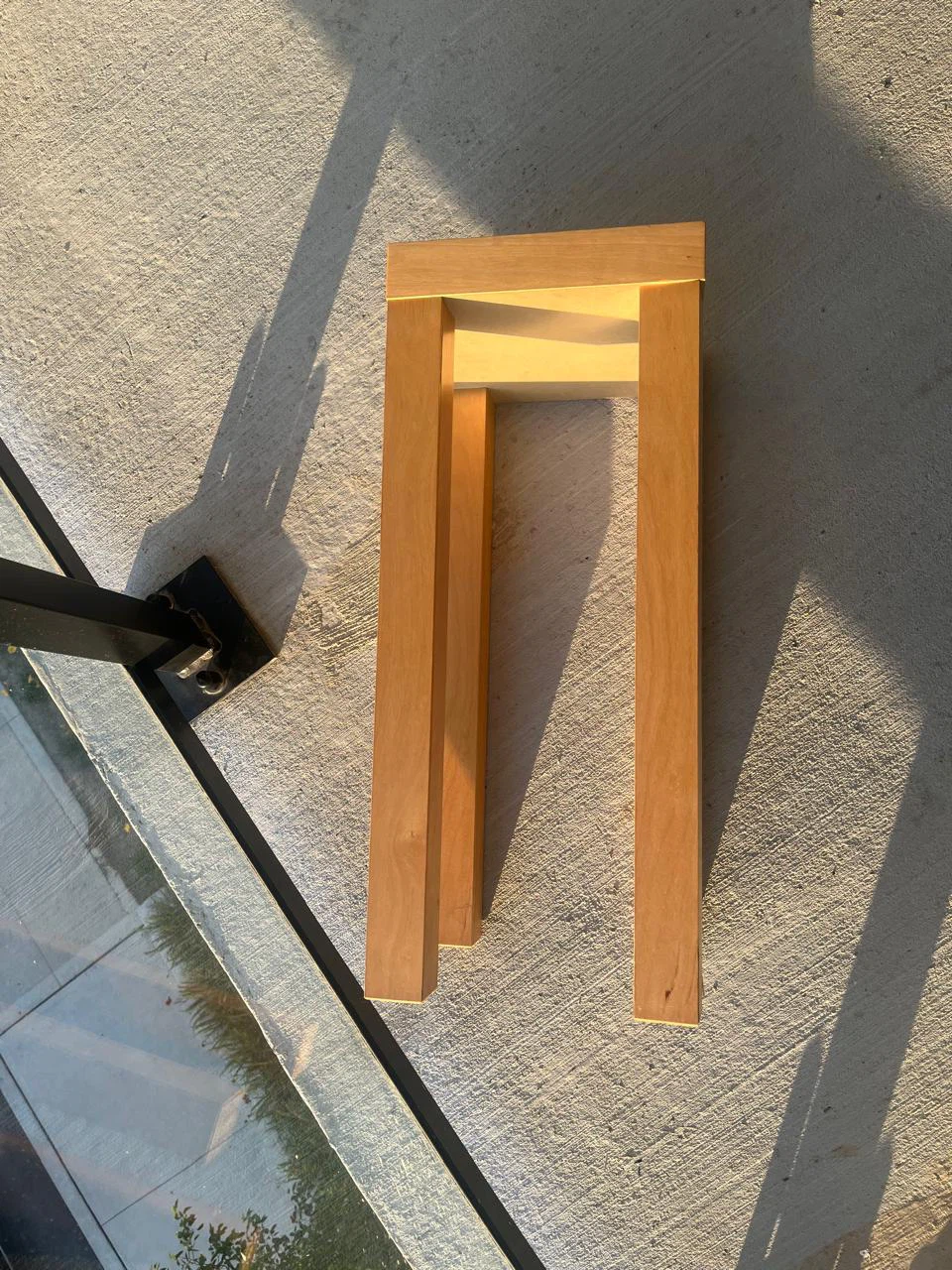 Solid Wood Side Table - photo 2
