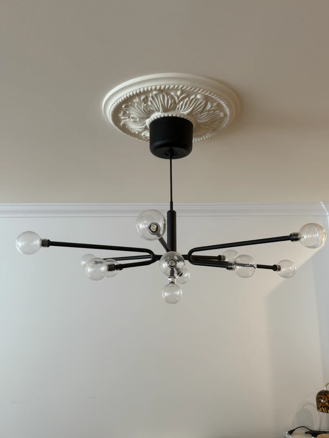 Modern Sputnik-Style Chandelier