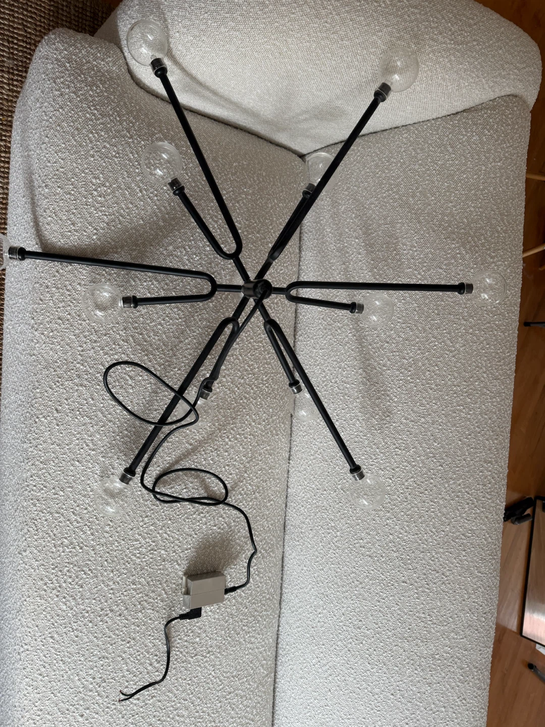 Modern Sputnik-Style Chandelier - photo 2