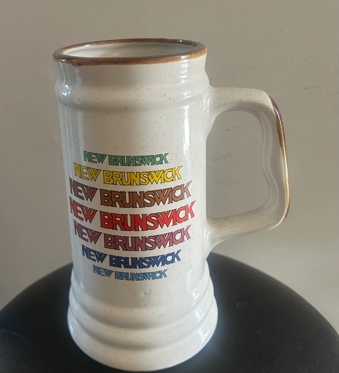Vintage New Brunswick Ceramic Beer Mug