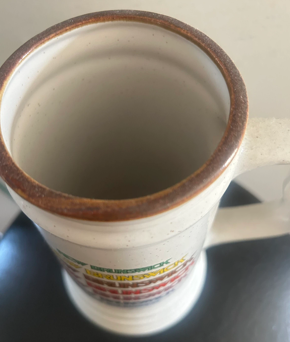 Vintage New Brunswick Ceramic Beer Mug - photo 2