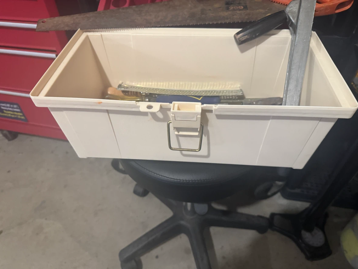 Toolbox with a bunch of Wood Working Tools - photo 2